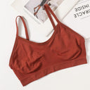 Sleek Seamless Push-Up Tube Top Bra for Women - Comfort and Style Combo  Our Lum no pad caramel L 