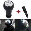 5 Speed Gear Shift Knob Lever for Peugeot Citroen Vehicles - Luxury Car Accessory  ourlum.com Knob AND adapter  