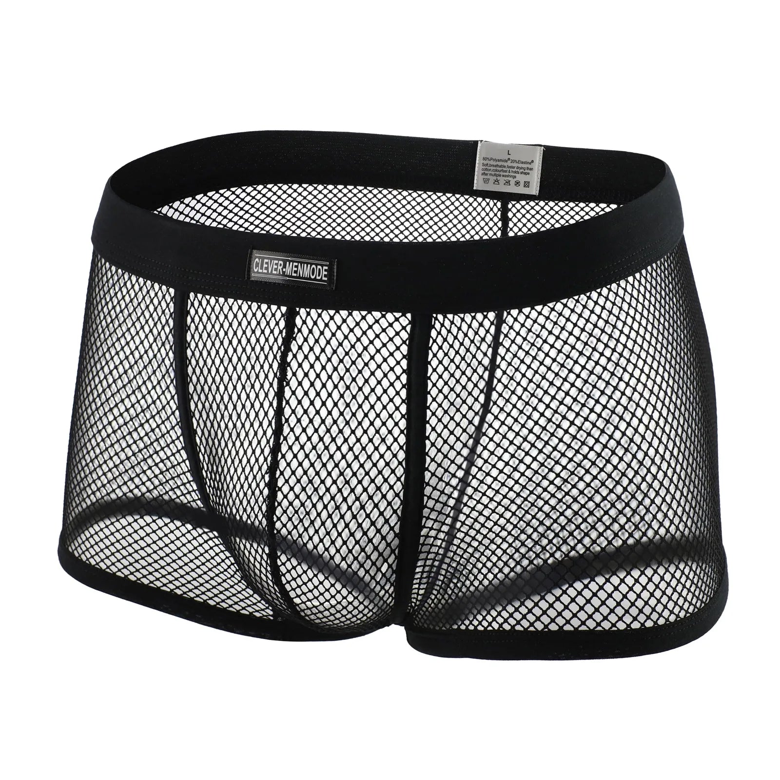 Sensual Mesh Boxer Shorts for Men - Provocative Low Waist Nightwear Underwear  Our Lum   