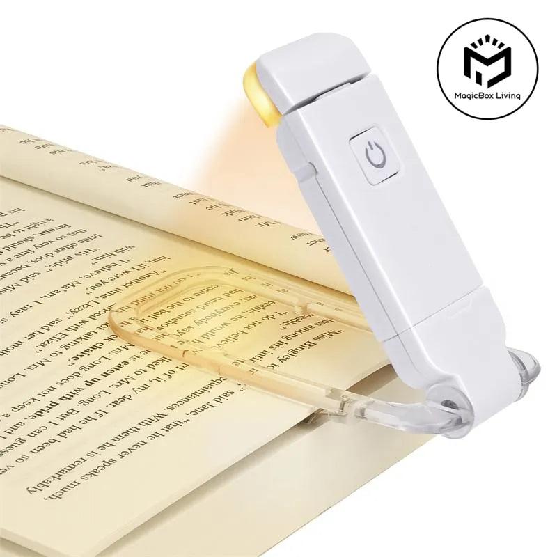 Nighttime Reading LED Book Light: Eye Protection & USB Rechargeable  ourlum.com   