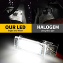 2Pcs LED Interior Footwell Light For VW Golf Plus Polo Scirocco