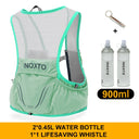 Ultra-Lightweight Hydration Vest Backpack for Running Biking and Hiking 2.5L Capacity by INOXTO