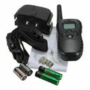 Pet Dog Anti Bark Training Collar with LCD Display Shock Control - Effective Remote Training  ourlum.com   