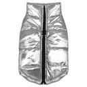 Waterproof Dog Jacket for Small Breeds: Winter Vest for Chihuahua & French Bulldog  ourlum.com Silver S 