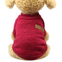 Cozy Dog Winter Jacket for Small Breeds - Stylish Pet Apparel  ourlum.com Wine Red XS 