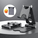 Premium Adjustable Metal Tablet Stand for iPad and Smartphones