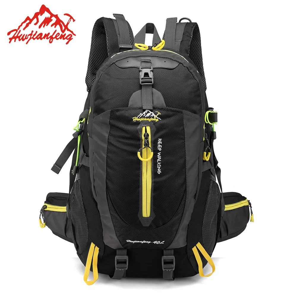 40L Waterproof Climbing Backpack Rucksack Outdoor Sports Bag Travel Backpack Camping Hiking Backpack Women Trekking Bag For Men