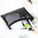 1PCS Makeup Bag Women Small Large Mesh Transparent Organizer