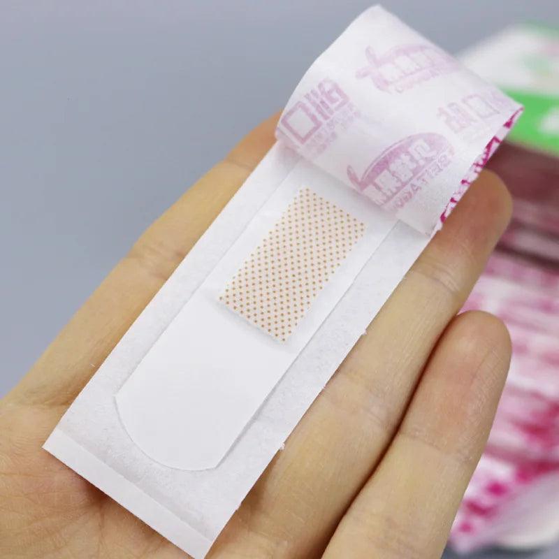 Adhesive Plaster Band Aid Kit: Sterile Transparent Wound Protection  ourlum.com   