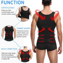 Men's Slimming Compression Shirt for Abs and Gynecomastia Support