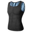 Men Body Shaper Waist Trainer Sweat Vest Compression Shirt