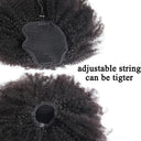 Afro Kinky Curly Remy Clip-In Hairpiece For Easy Styling