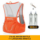 Ultra-Lightweight Hydration Vest Backpack for Running Biking and Hiking 2.5L Capacity by INOXTO