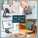 Premium Adjustable Metal Tablet Stand for iPad and Smartphones