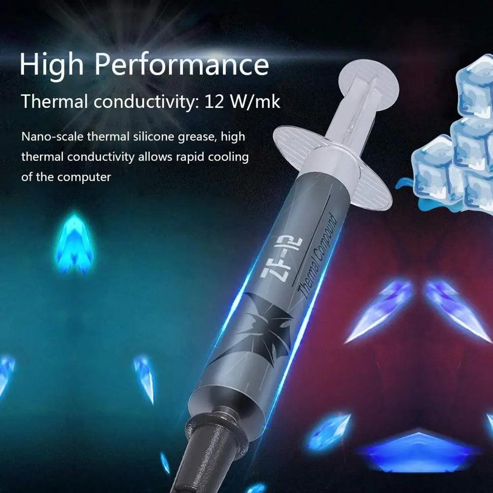 ZF-12 Thermal Paste: Superior Cooling for CPU GPU Chipset  ourlum.com   