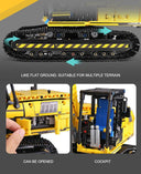 Motorized Excavator Building Kit for Kids Remote Control Fun