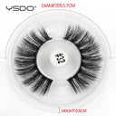 YSDO Wholesale False Lashes 4/10/20/30/50/100 Pairs 3D Mink Lashes Natural Soft Fluffy Eyelashes Volume Makeup Faux Cils In Bulk