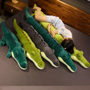 80-180cm Simulation Crocodile Plush Toys Long Pillow Doll