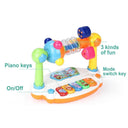 Children's Rotating Music Piano: Interactive Educational Toy with Light and Sound  ourlum.com   