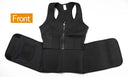 Mens Waist Trainer Vest Slimming Body Shaper Workout Tank