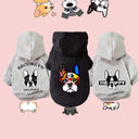 Winter Cotton Dog Hoodies: Stylish & Warm Pet Clothing for French Bulldogs  ourlum.com   