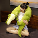 80-180cm Simulation Crocodile Plush Toys Long Pillow Doll