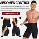 Men's High Waist Body Shaper Boxer Briefs for Tummy Control