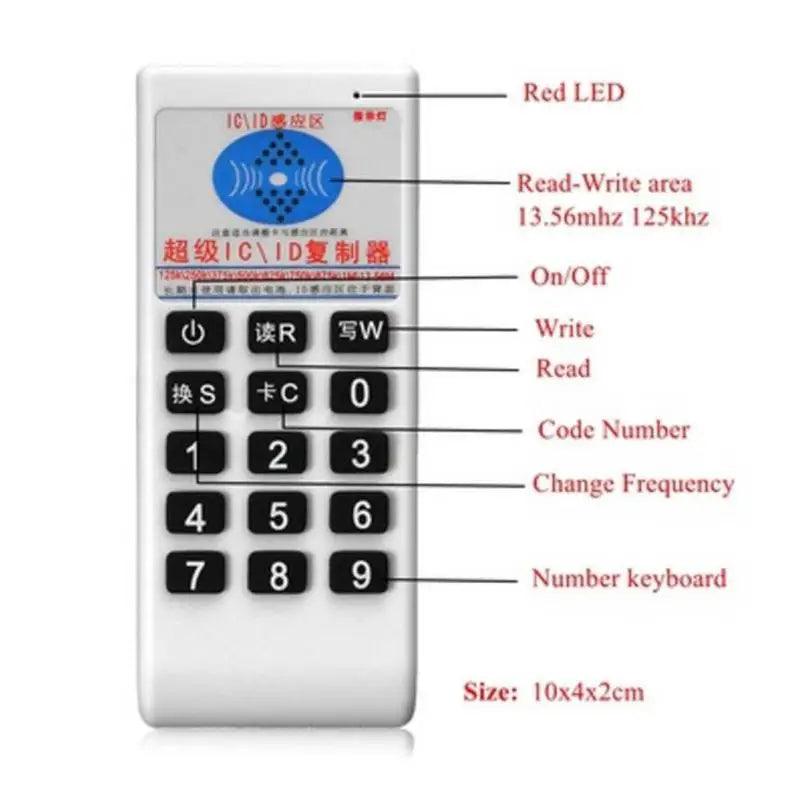 RFID Copier Duplicator: Portable Access Card Cloner for Multiple Applications  ourlum.com   