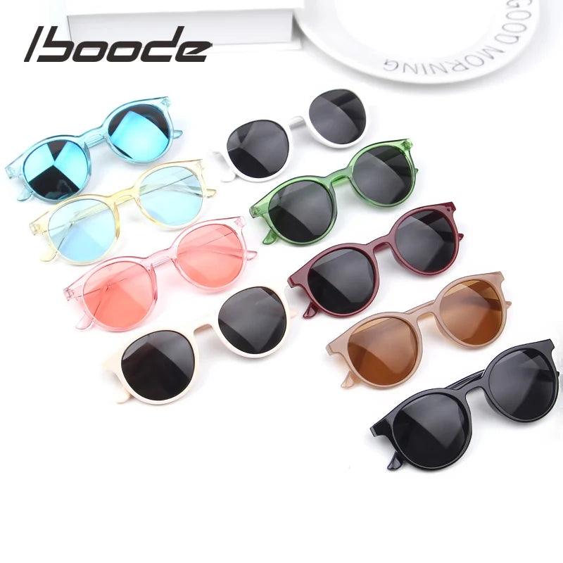 Stylish Iboode Kids Square Sunglasses with UV400 Protection for Boys and Girls