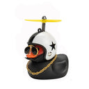 Duck Helmet Bike Car Ornament Fun Yellow Duck Accessory