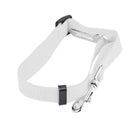 Adjustable Pet Car Seat Belt Harness for Small to Medium Dogs - Travel Safety Leash Clip - Choose from 13 Vibrant Colors  ourlum.com White  