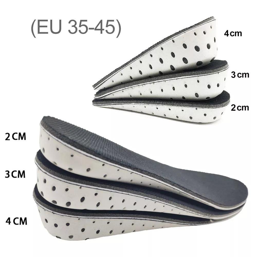 Elevate Height Stealthily: 1 Pair Memory Foam Heel Lift Inserts - Unisex  ourlum.com   
