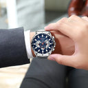 Curren Chronograph Men's Sport Watch: Stylish & Waterproof Wristwatch  ourlum.com   