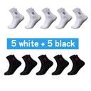 Chic Breathable Cotton Socks for Men 20 Pair Comfort Set