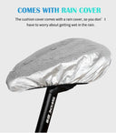 Comfortable 3D Gel Bicycle Saddle Cover for Mountain Bikes