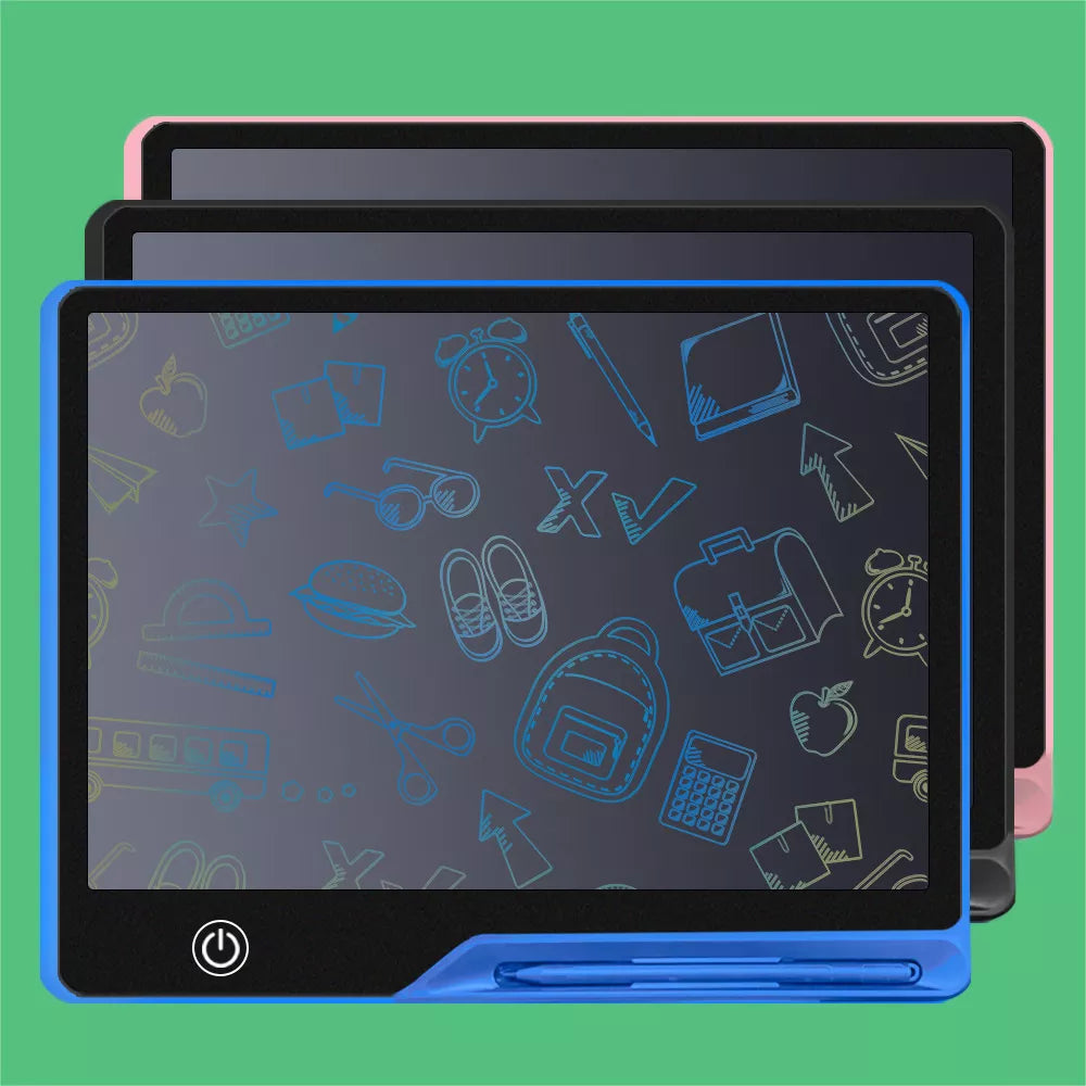 16Inch LCD Writing Tablet: Creative Kids Drawing Board & Fun Doodle Pad  ourlum.com Blue