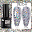 Color-Changing Glitter Gel Polish Set: Mesmerizing Effects