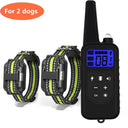 Rechargeable Dog Training Collar: Waterproof Barking Control with Remote & LCD Display  ourlum.com For 2 dogs US Plug United State