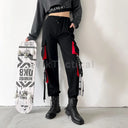 Women Cargo Pants 2023 Harem Fashion Punk Jogger Trousers