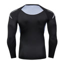 Men's T-shirt Men Running Sport T Shirt Men Compression Fitness Tops Tee Quick DryTight Training Gym Sport Running Shirts Jersey