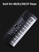 Music Notes for Piano Stickers 88 61 Keys Keyboard Accessories