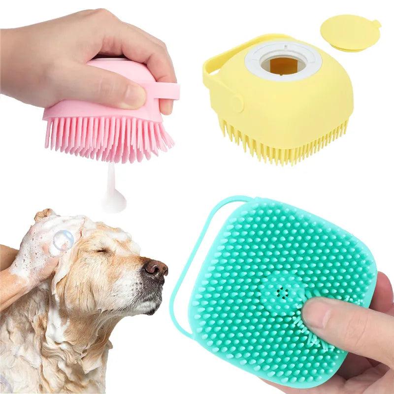 Pet Grooming Brush: Gentle Massage Comb for Short Hair Pets  ourlum.com   