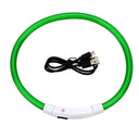 NICEYARD LED Dog Collar: Night Safety Flashing Lights  ourlum.com green  