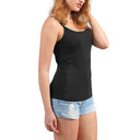 Adjustable Cotton Cami with Shelf Bra Women's Tank Top