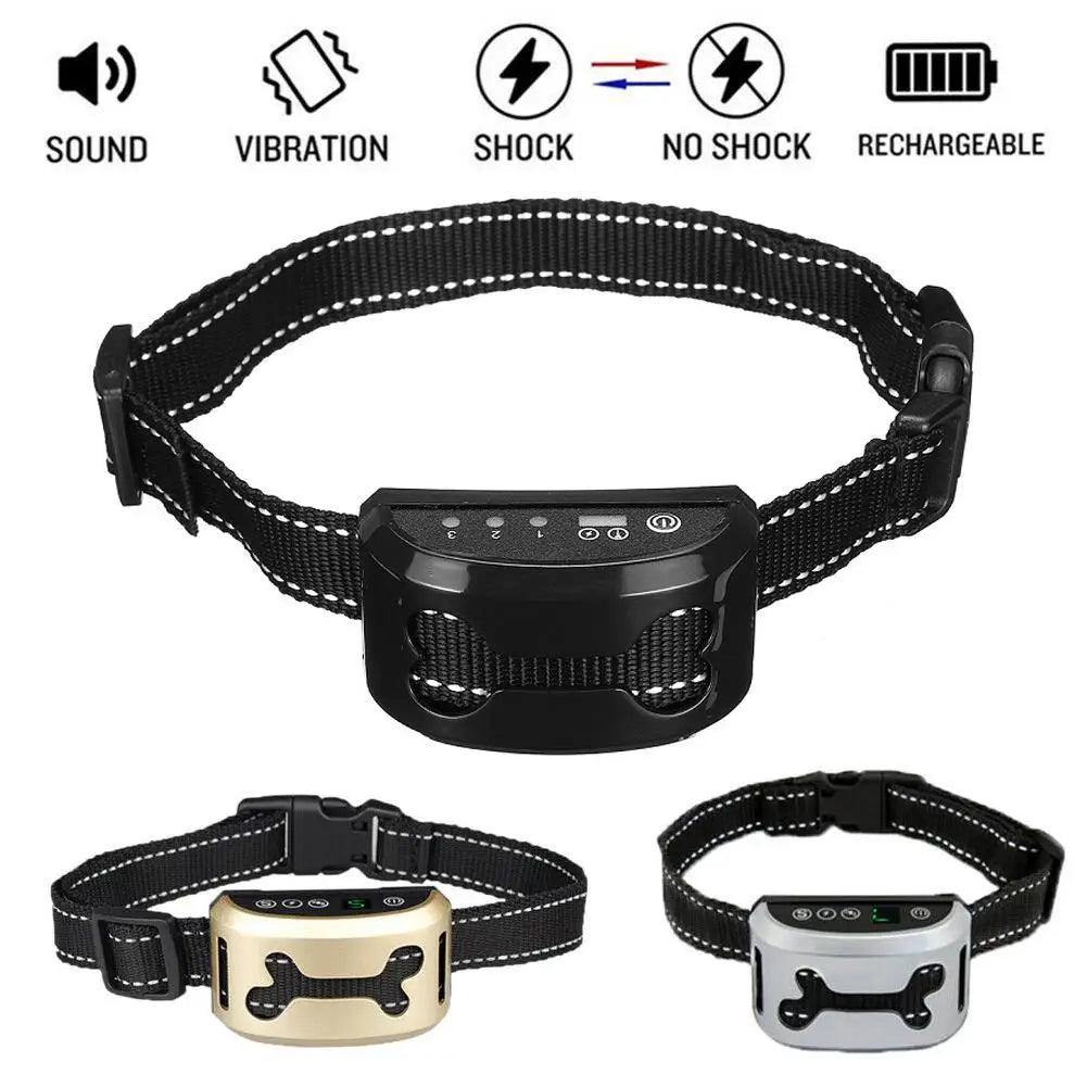 Smart Dog Anti Bark Collar: Advanced Training & Waterproof with GPS Tracking  ourlum.com   