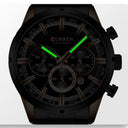 CURREN Chronograph Sports Watch: Stylish & Functional Timepiece  ourlum.com   