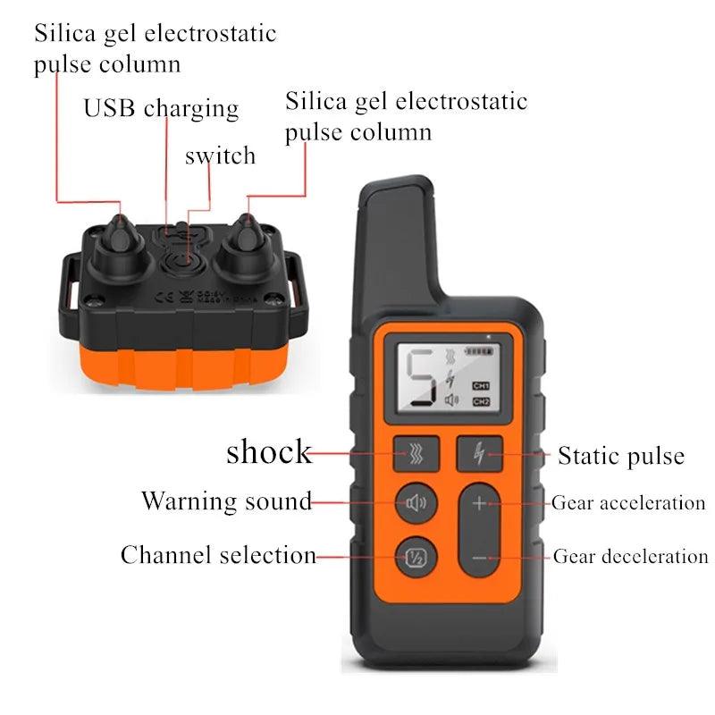 Dog Training Collar: Effective Waterproof Remote Control for Multiple Size Dogs  ourlum.com   