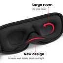 3D Contoured Light Blocking Sleep Mask: Fall asleep quickly, perfect for travel.