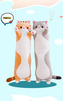 1pc 50-130CM Kawaii Long Animal Cat Plush Toys Pillows