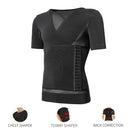 Men's Compression Shapewear Shirt for Tummy Control Fit